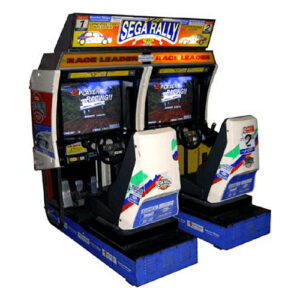 Sega Rally Twin Cars